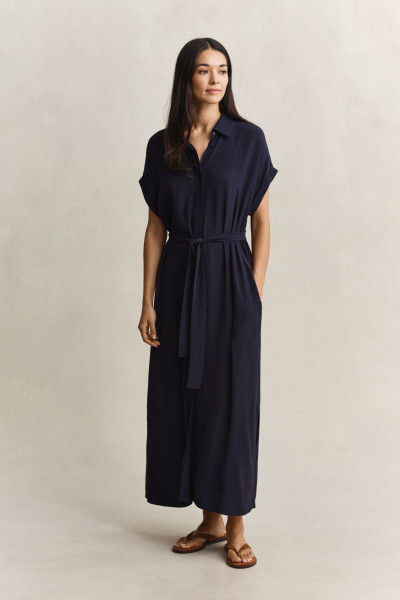 RUHA GANT CAP SLEEVE SHIRT DRESS - Kép 1