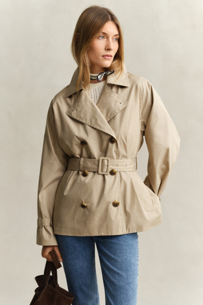 KABÁT GANT LIGHTWEIGHT SHORT TRENCH COAT - Kép 1