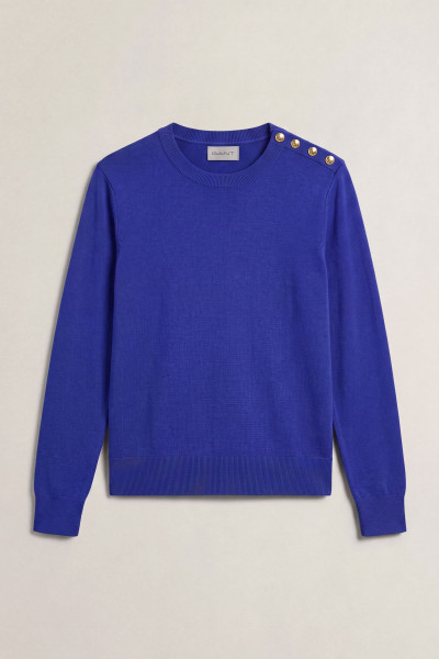 SVETR GANT TEXTURED COTTON C-NECK - Fotografie č. 1