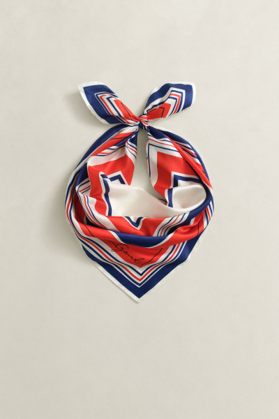 SÁL GANT NAUTICAL STRIPE PRINT SILK SCARF - Kép 1