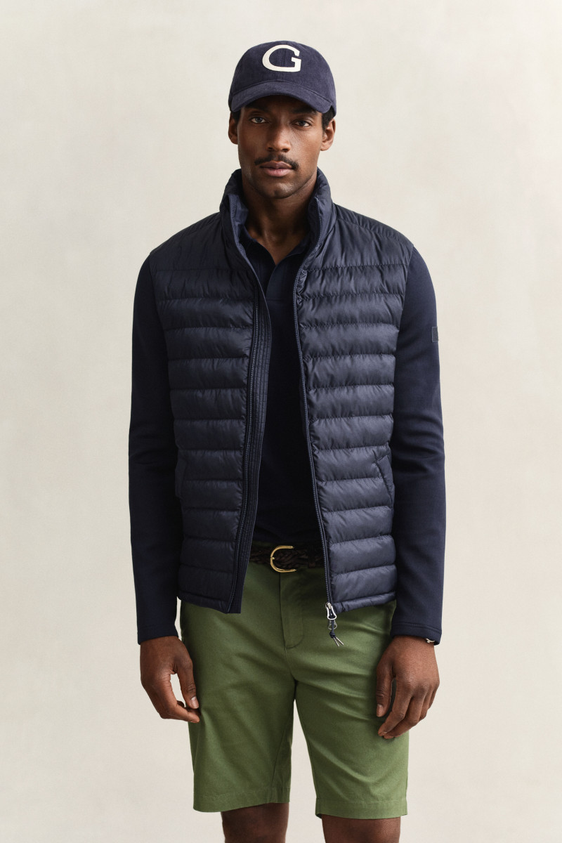 E-shop BUNDA GANT HYBRID JACKET EVENING BLUE