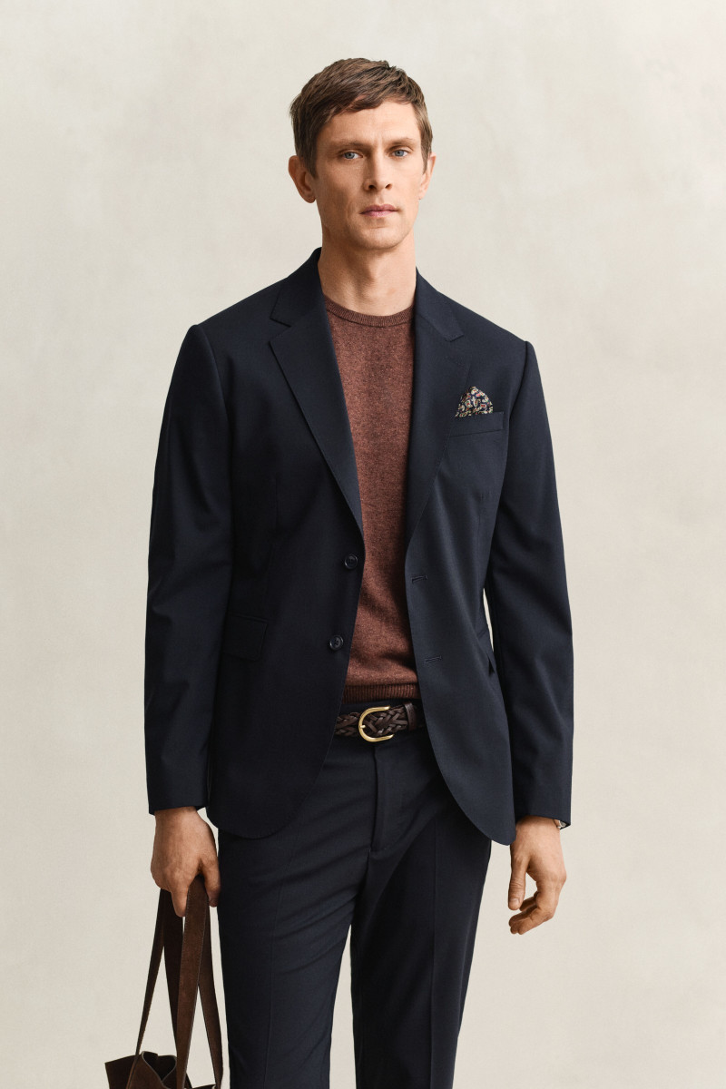 E-shop SAKO GANT SUIT JACKET EVENING BLUE