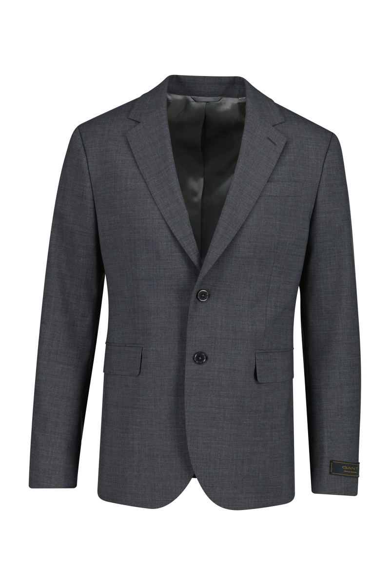 SAKO GANT SUIT JACKET CHARCOAL MELANGE