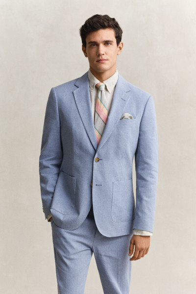 ZAKÓ GANT COTTON / LINEN SUIT JACKET - Kép 1