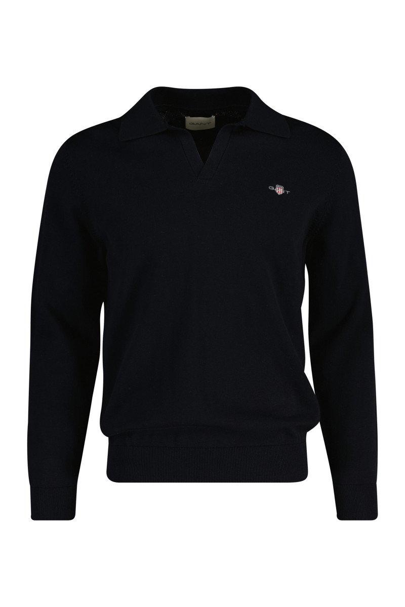 SVETR GANT CLASSIC COTTON POLO EVENING BLUE