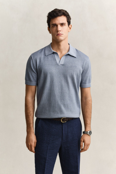 SVETER GANT SUNFADED SS POLO - Fotografia č. 1