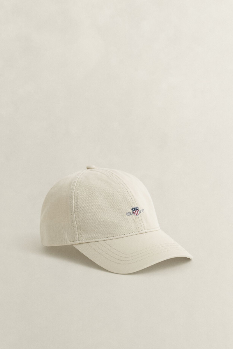 KŠILTOVKA GANT SHIELD COTTON TWILL CAP PUTTY