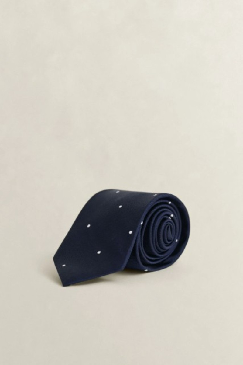 E-shop KRAVATA GANT DOT TIE MARINE