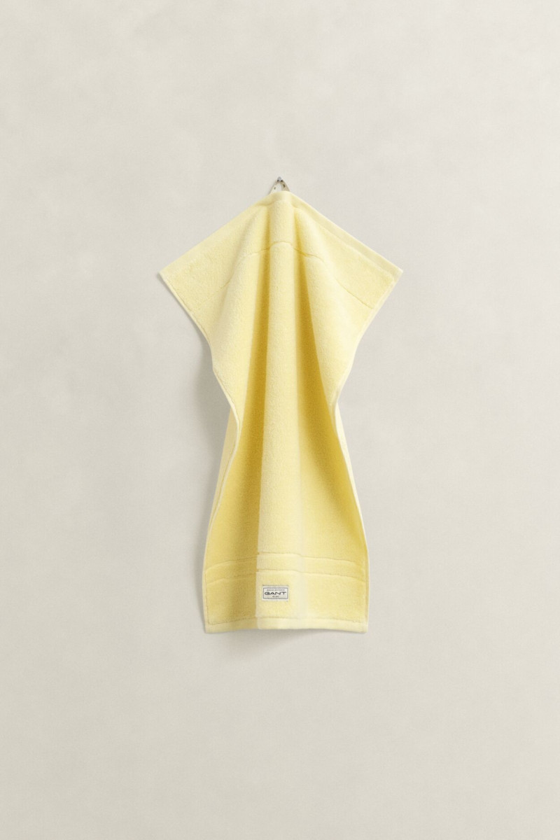 RUČNÍK GANT PREMIUM TOWEL 50X70 VANILLA YELLOW