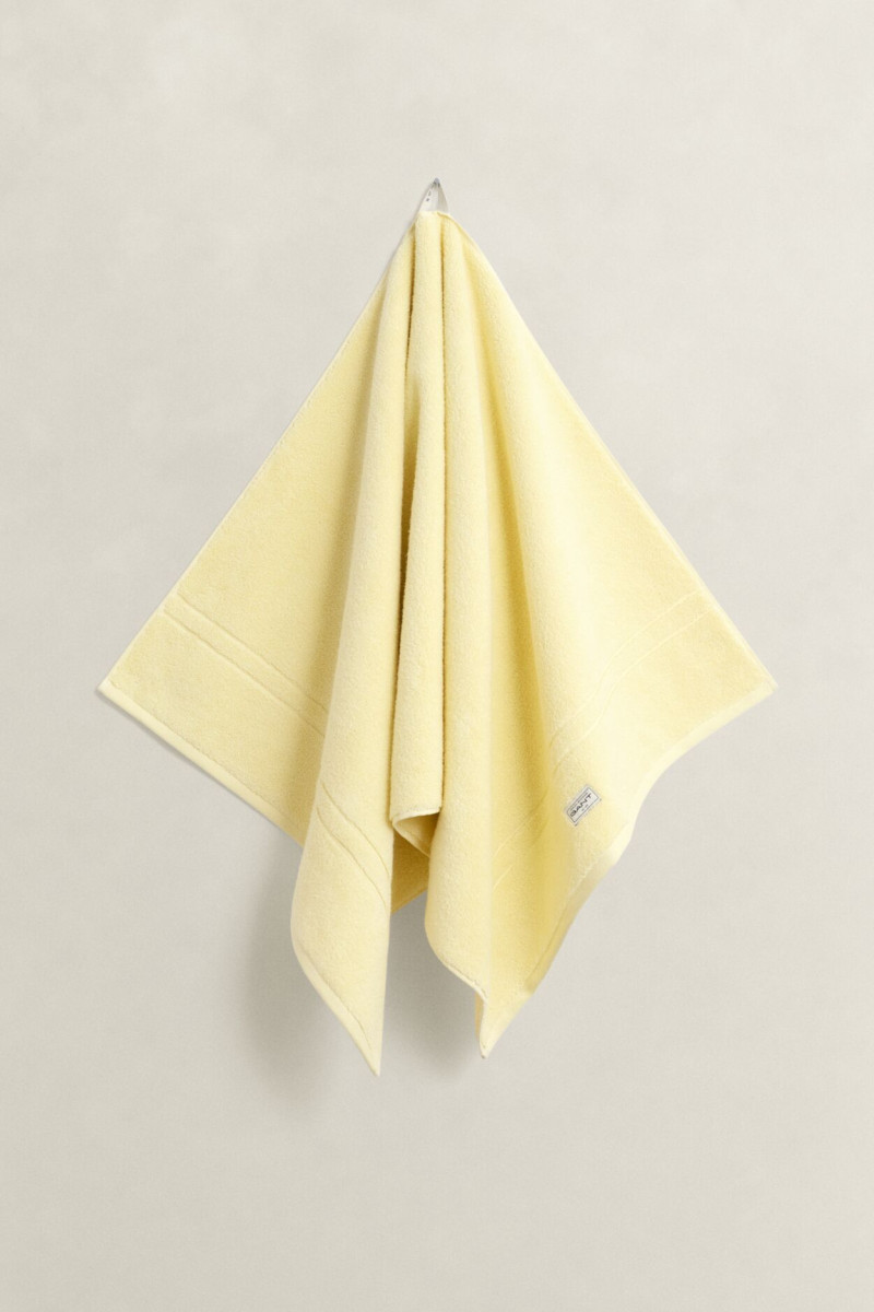 RUČNÍK GANT PREMIUM TOWEL 70X140 VANILLA YELLOW