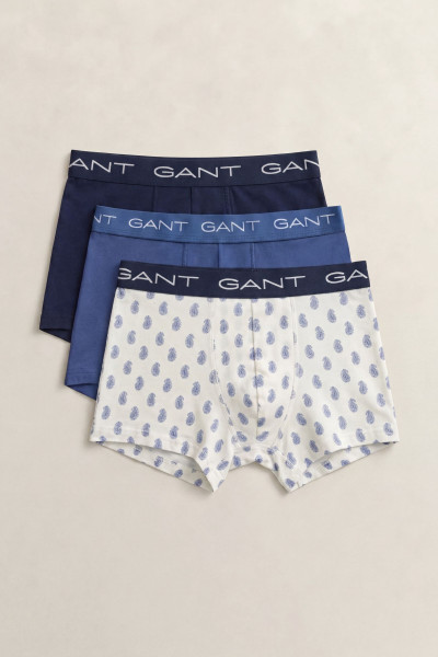 SPODNÁ BIELIZEŇ GANT PAISLEY PRINT TRUNK 3-PACK - Fotografia č. 1