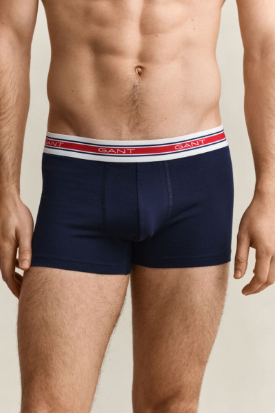 SPODNÁ BIELIZEŇ GANT STRIPED WAISTBAND TRUNK 3-PACK - Fotografia č. 2