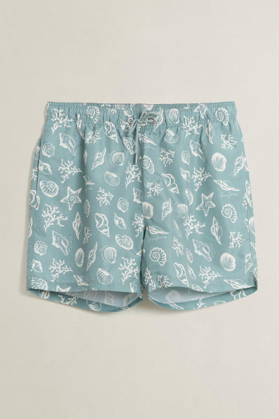 FÜRDŐRUHA GANT SEASHELLS PRINT SWIM SHORTS - Kép 1