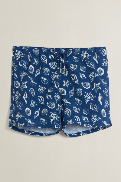 FÜRDŐRUHA GANT SEASHELLS PRINT SWIM SHORTS - Kép 1