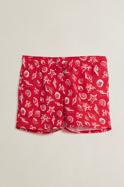 FÜRDŐRUHA GANT SEASHELLS PRINT SWIM SHORTS - Kép 1