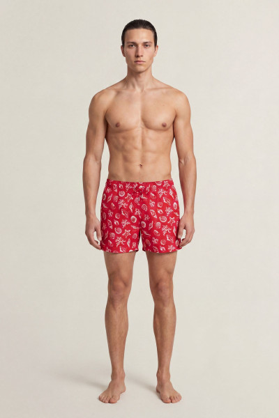 FÜRDŐRUHA GANT SEASHELLS PRINT SWIM SHORTS - Kép 1
