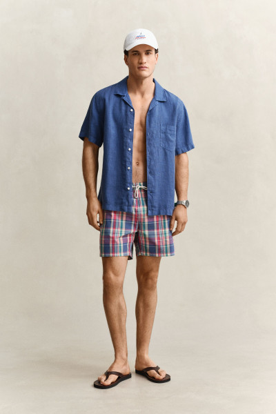 FÜRDŐRUHA GANT MADRAS CHECK SWIM SHORTS - Kép 1