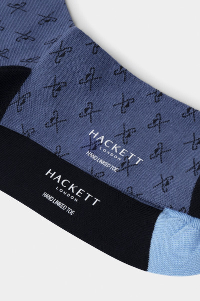 ZOKNI HACKETT LONDON ICON SOCKS 2-PACK - Kép 3