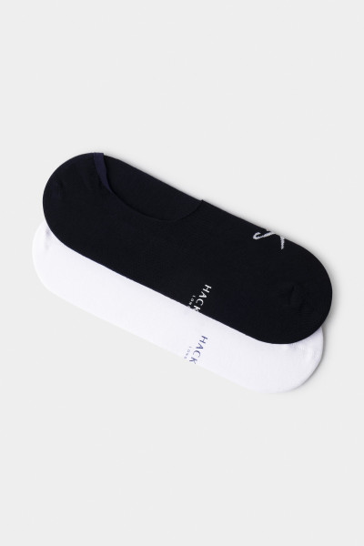 ZOKNI HACKETT LONDON NO SHOW SOLID SOCKS 2-PACK - Kép 1