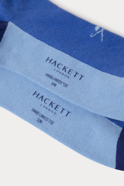 ZOKNI HACKETT LONDON TRAINER CONTRAST SOCKS 2-PACK - Kép 3