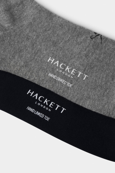 ZOKNI HACKETT LONDON TRAINER SOLID SOCKS 2-PACK - Kép 3