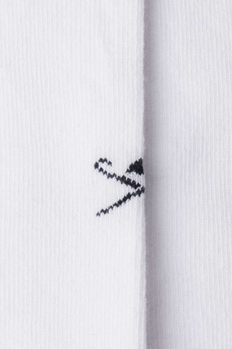 Ponožky Hackett London Trainer Solid Socks 2P Optic White