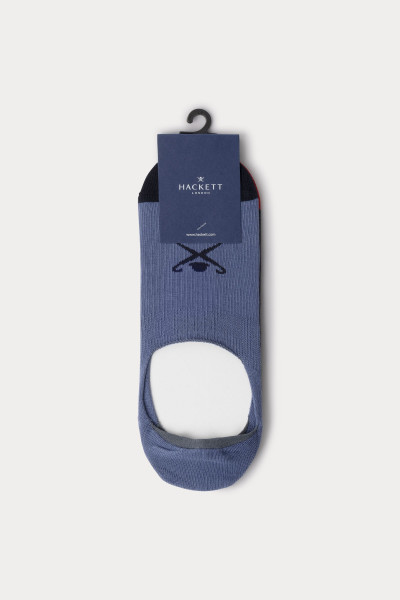 ZOKNI HACKETT LONDON NO SHOW CONTRAST SOCKS 2-PACK - Kép 2