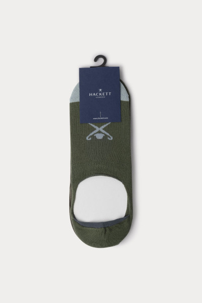 ZOKNI HACKETT LONDON NO SHOW CONTRAST SOCKS 2-PACK - Kép 2