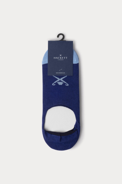 ZOKNI HACKETT LONDON NO SHOW CONTRAST SOCKS 2-PACK - Kép 2