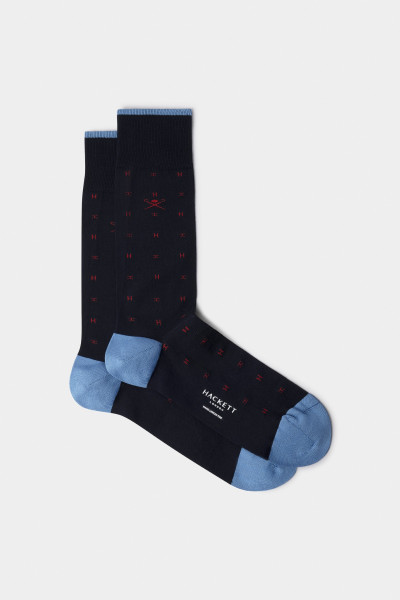 ZOKNI HACKETT LONDON H PRINT SOCKS - Kép 1