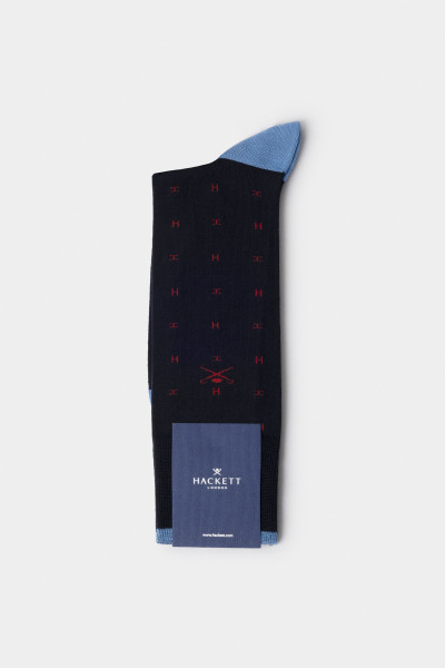 ZOKNI HACKETT LONDON H PRINT SOCKS - Kép 2