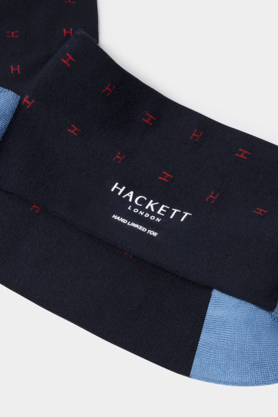 ZOKNI HACKETT LONDON H PRINT SOCKS - Kép 3