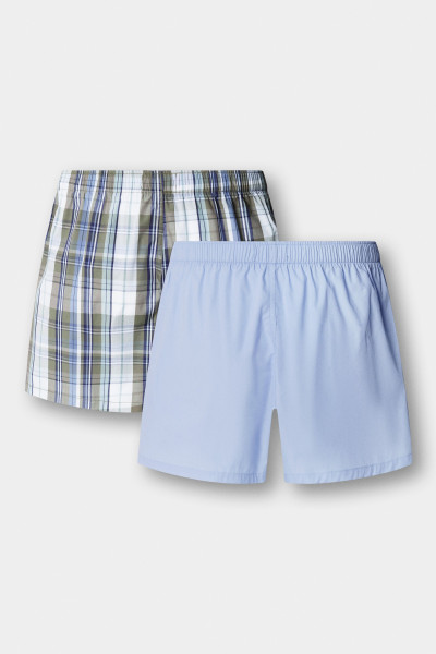 SPODNÁ BIELIZEŇ HACKETT LONDON CHECK BOXER 2P - Fotografia č. 9