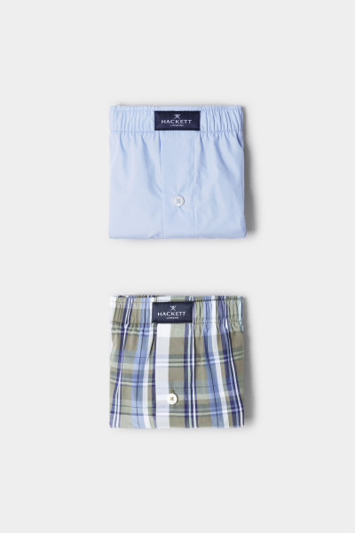 SPODNÁ BIELIZEŇ HACKETT LONDON CHECK BOXER 2P - Fotografia č. 10