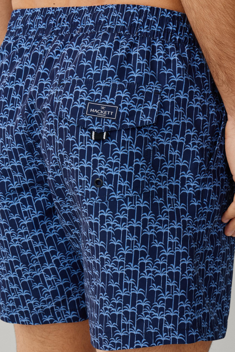 Plavky Hackett London Palms Ink Blue