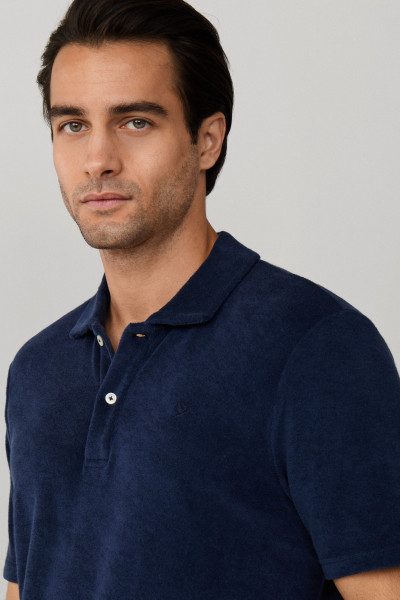 PÓLÓ HACKETT LONDON TOWELLING POLO - Kép 5