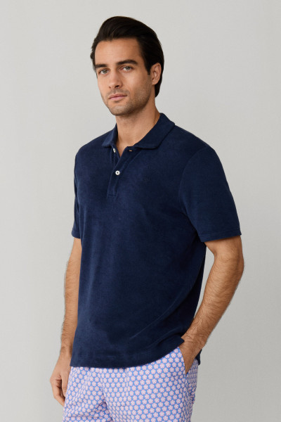 PÓLÓ HACKETT LONDON TOWELLING POLO - Kép 7