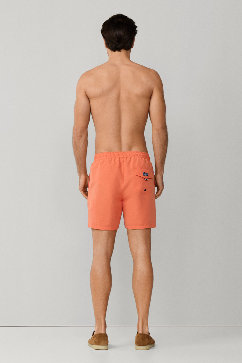 Plavky Hackett London Icon Solid Apricot Orange