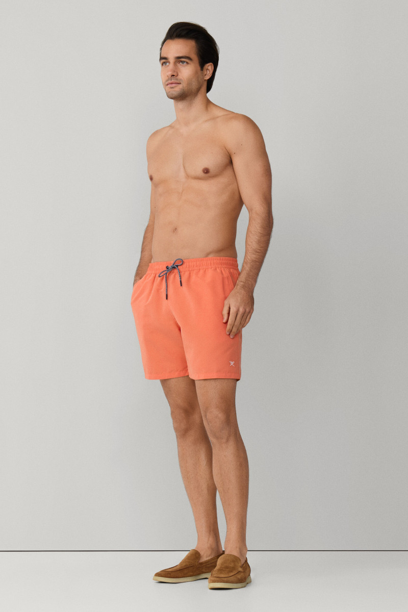 Plavky Hackett London Icon Solid Apricot Orange