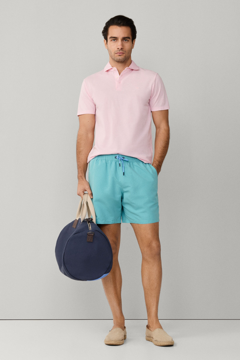 Plavky Hackett London Icon Solid Sea Green