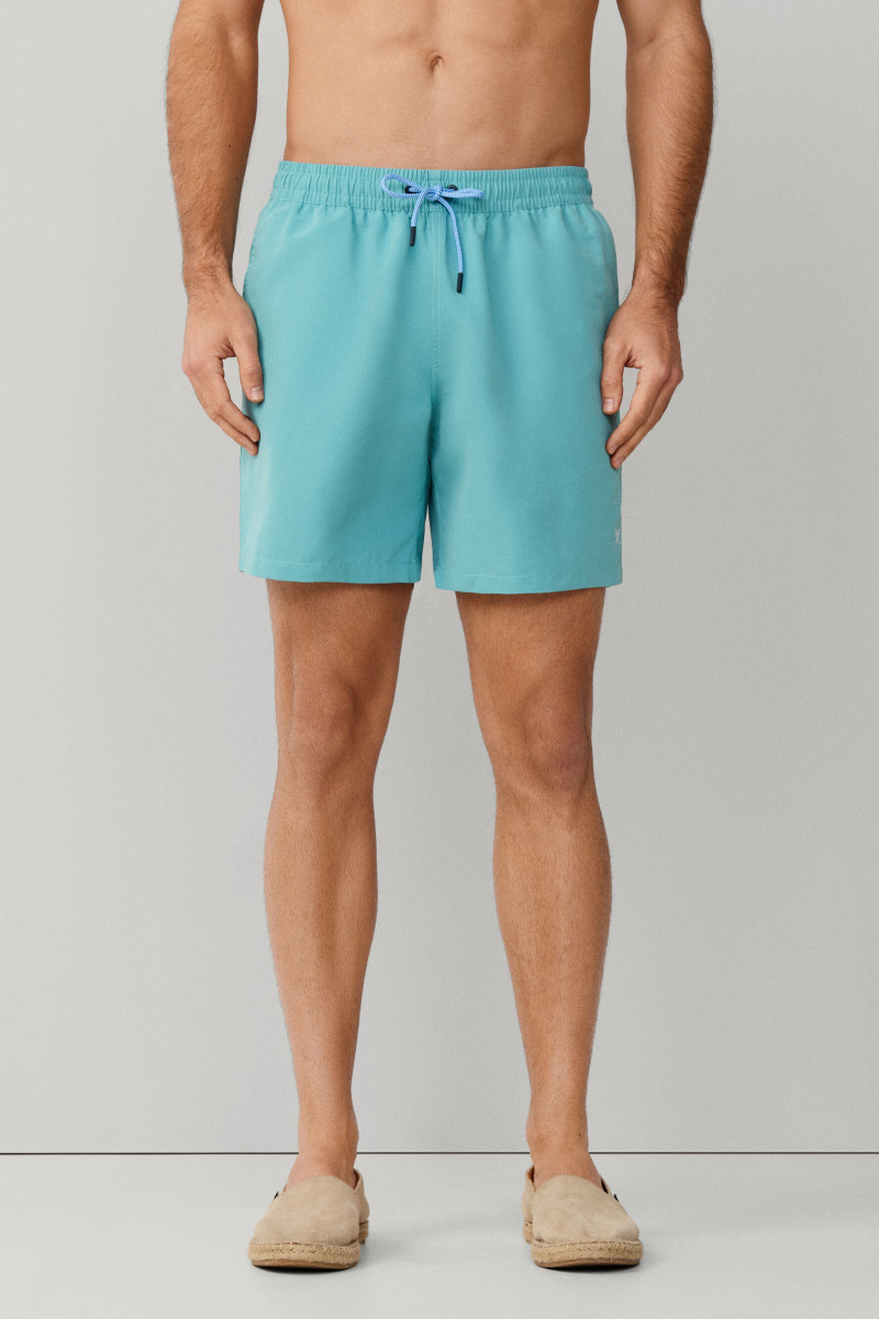 Plavky Hackett London Icon Solid Sea Green