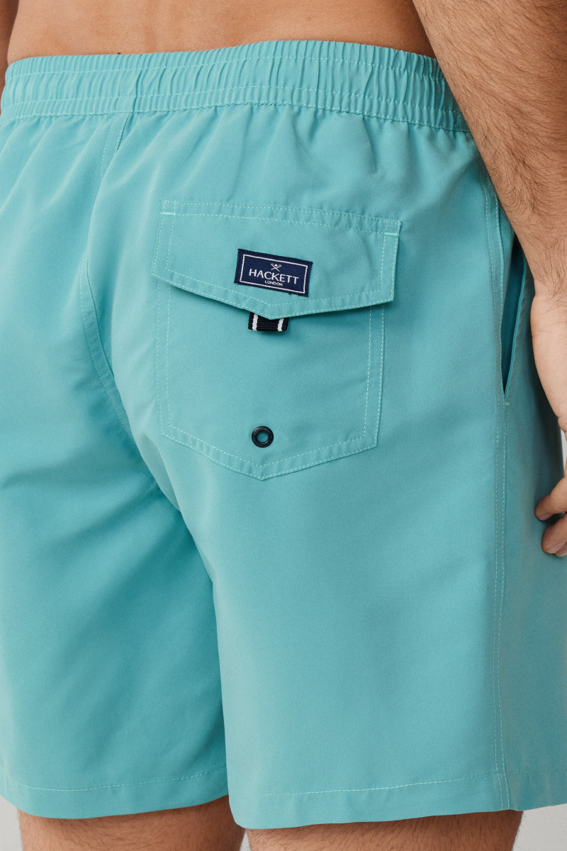 Plavky Hackett London Icon Solid Sea Green