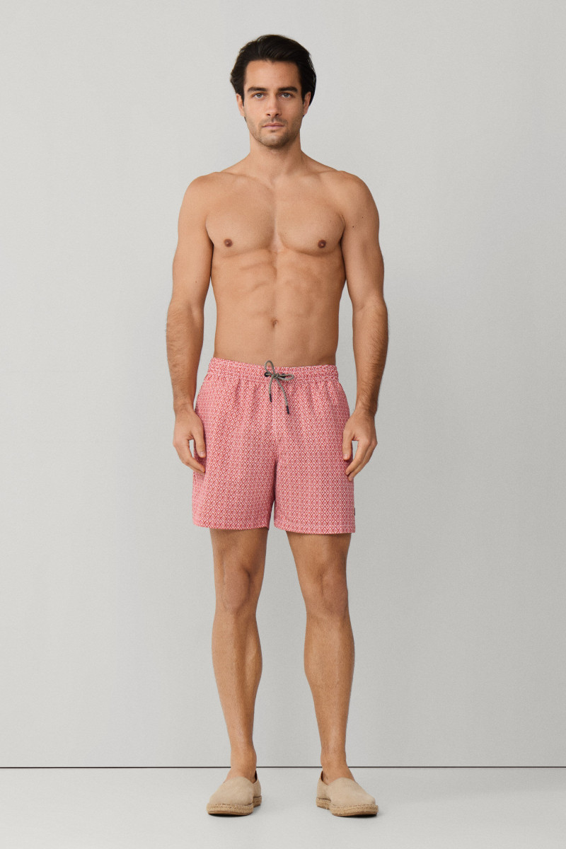 Plavky Hackett London Clay Spicy Red