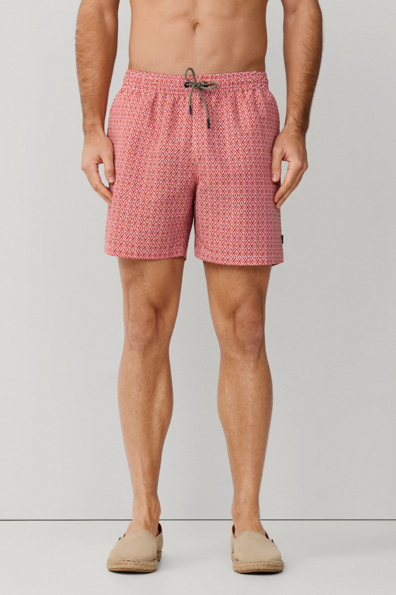 Plavky Hackett London Clay Spicy Red