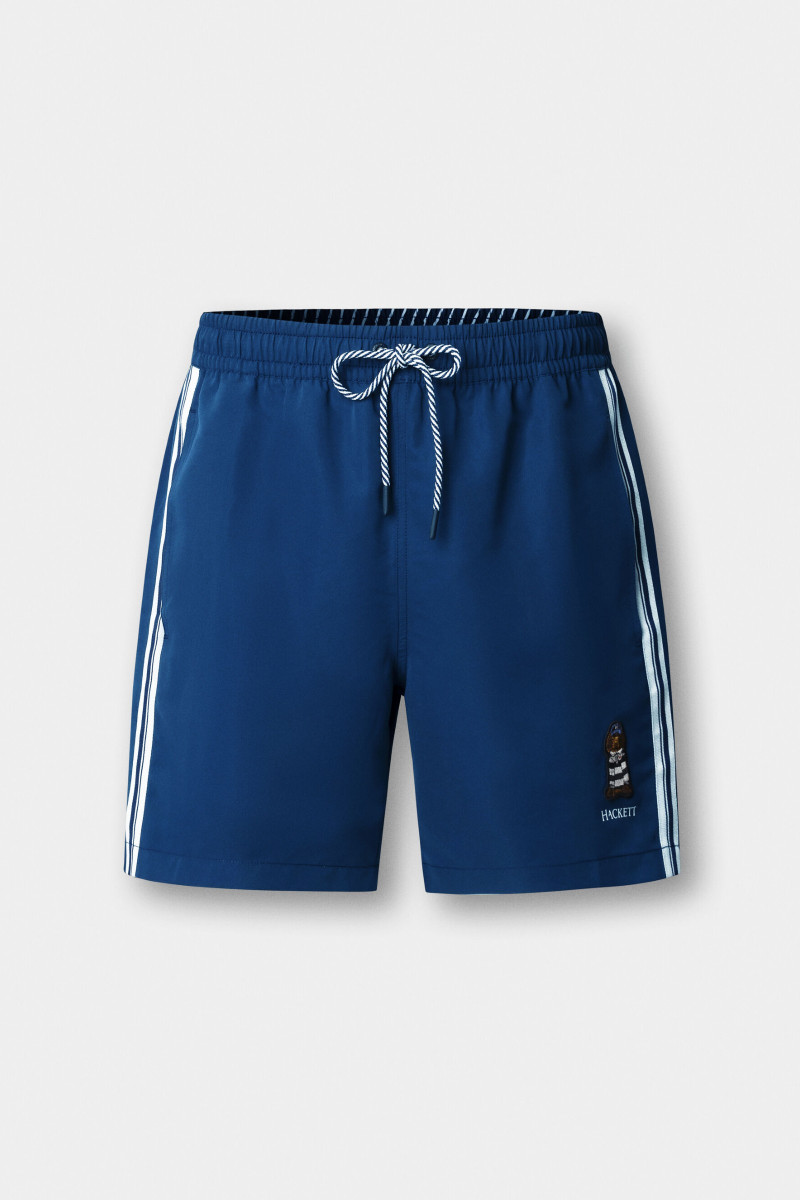 Plavky Hackett London Htg Harry Placed Ink Blue