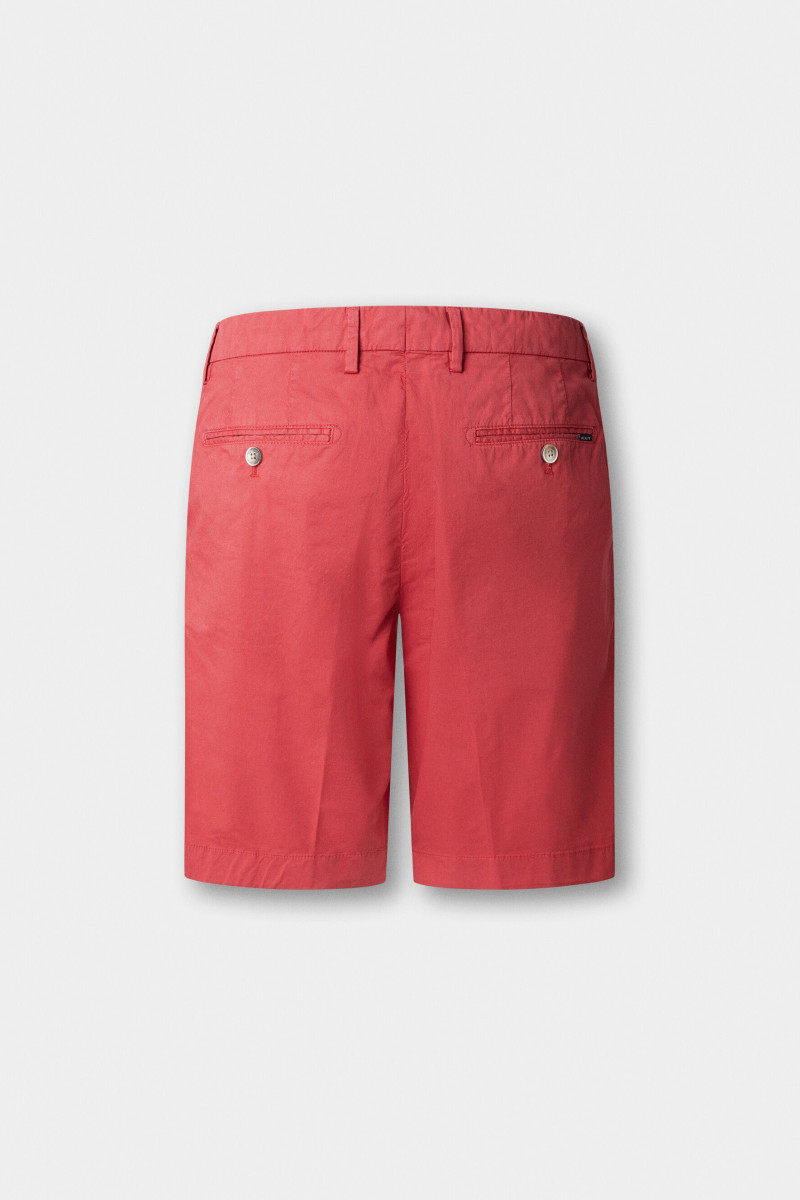 Šortky Hackett London Ultra Lw Chino Shrt Light Red
