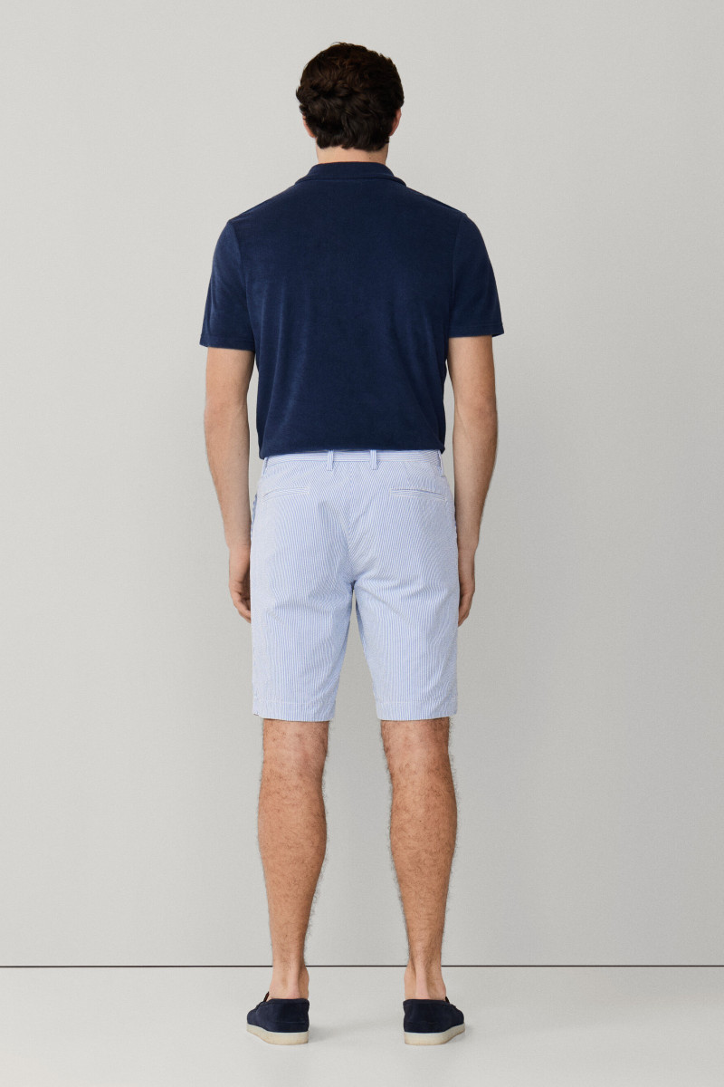 Šortky Hackett London Reversible Short Off White