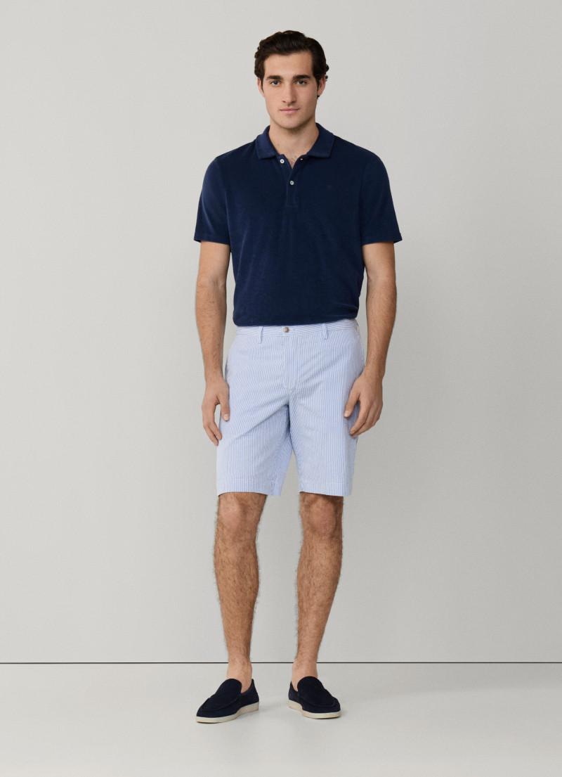 Šortky Hackett London Reversible Short Off White