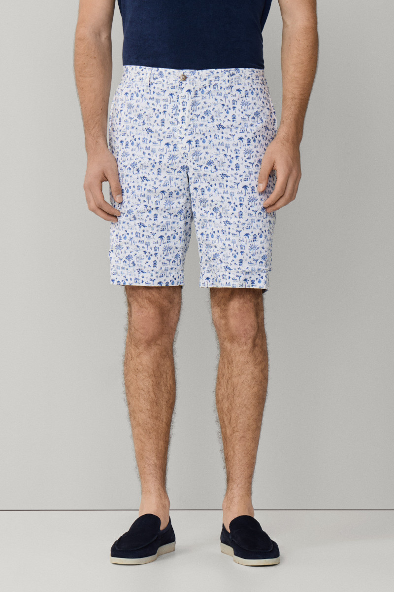 Šortky Hackett London Reversible Short Off White