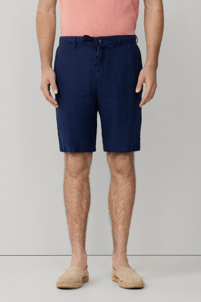 ŠORTKY HACKETT LONDON PD LINEN SHORT - Fotografie č. 1
